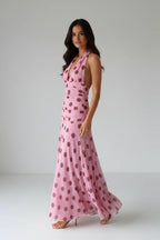 Polka – Maxikleid mit Punktemuster