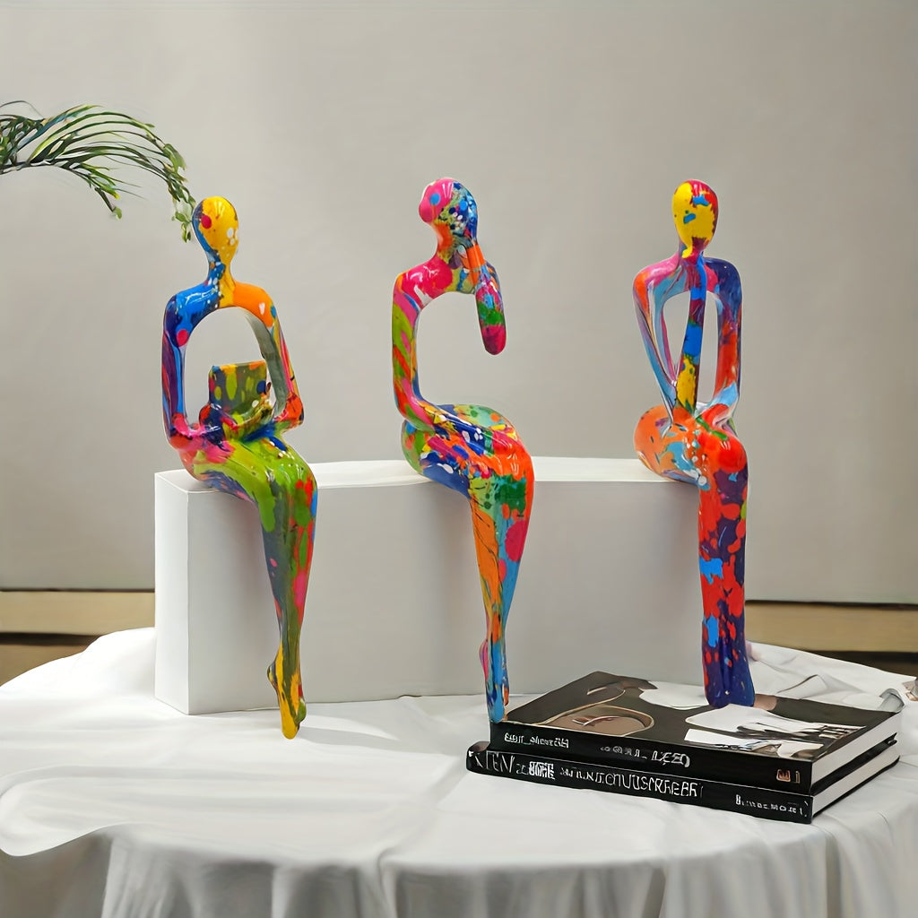 FarbExplosion Kunstfiguren Set – Für eine mutige sowie kreative Innenausstattung