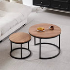 Runde Couchtisch mit Doppelspeicher – Funktional sowie Elegant
