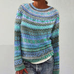 Strickpullover mit nordischem Muster