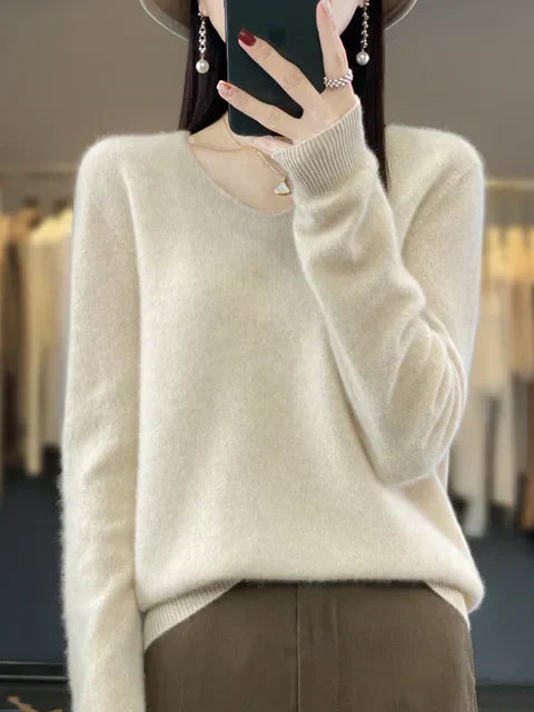Weicher Strickpullover