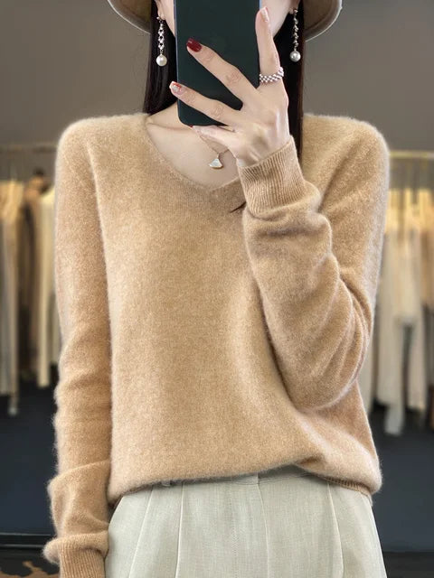 Weicher Strickpullover