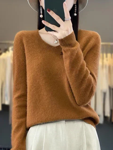 Weicher Strickpullover