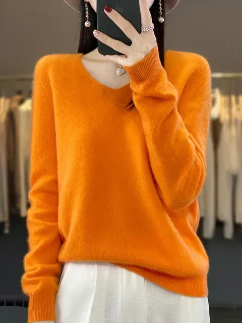 Weicher Strickpullover