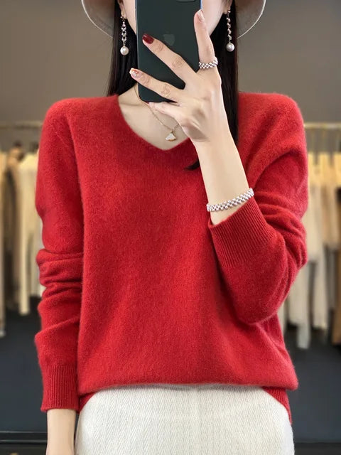 Weicher Strickpullover