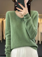 Weicher Strickpullover
