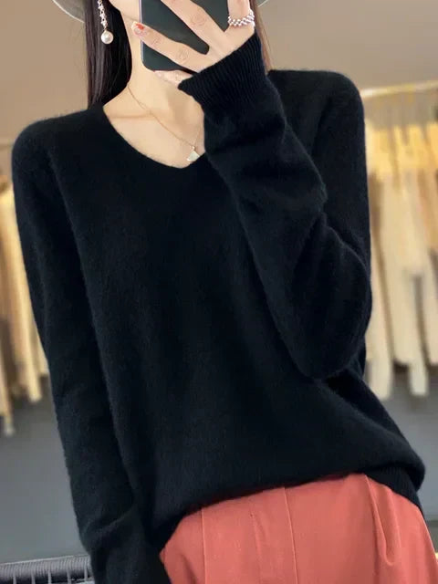 Weicher Strickpullover