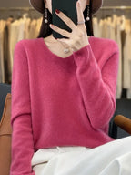 Weicher Strickpullover