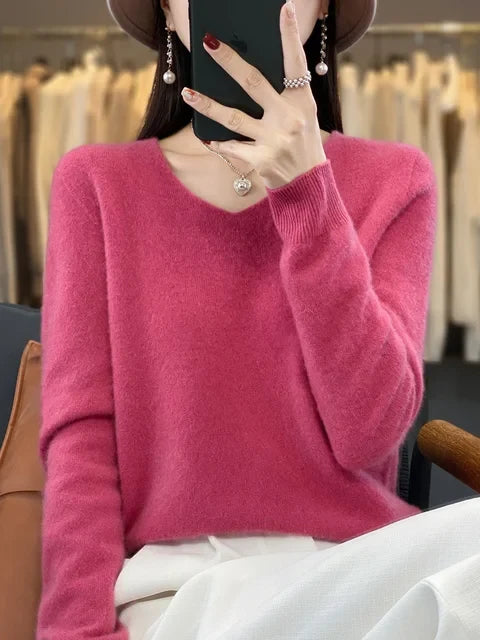 Weicher Strickpullover