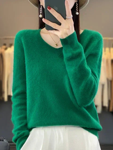Weicher Strickpullover
