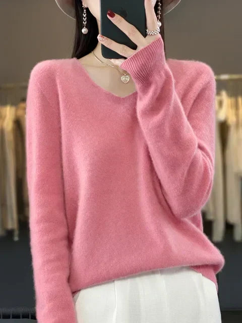 Weicher Strickpullover