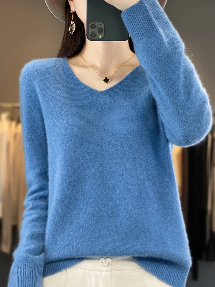 Weicher Strickpullover