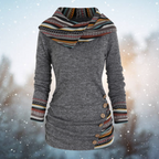 Ethno-Muster Kapuzenpullover