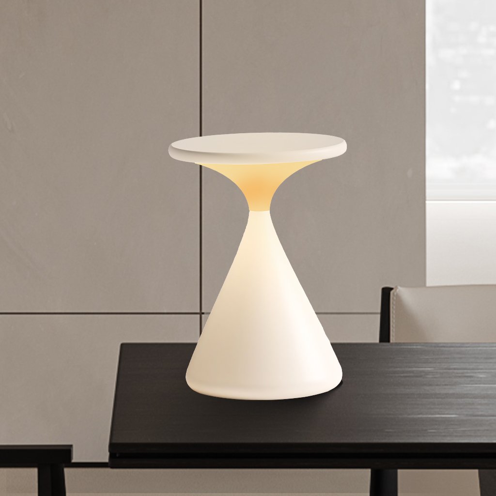 Aeron Sanduhr Dimmbares LED Tischlicht – Elegant sowie Kabellos