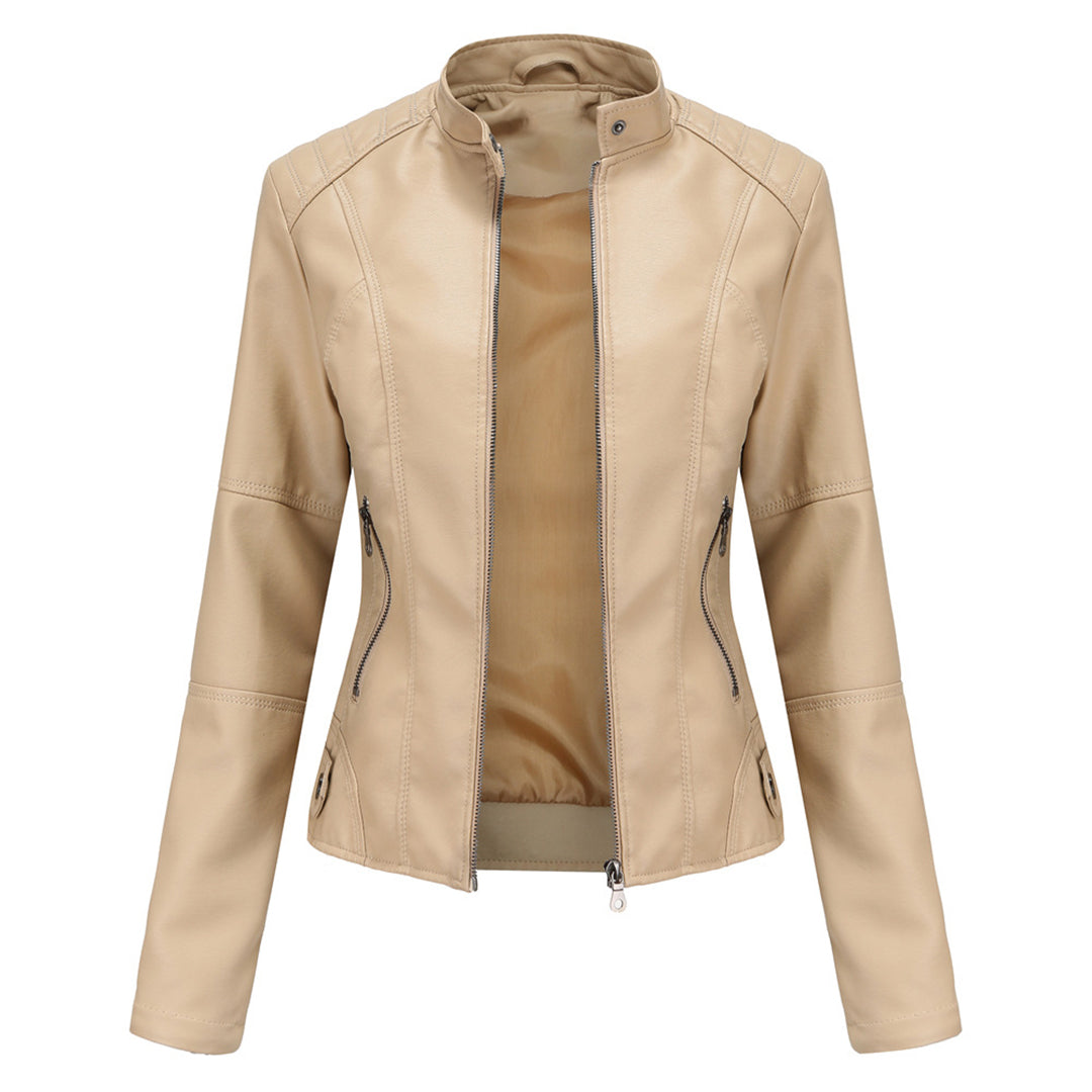 Vera: Leder Damenjacke