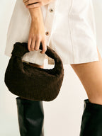 Tasche in Flechtoptik