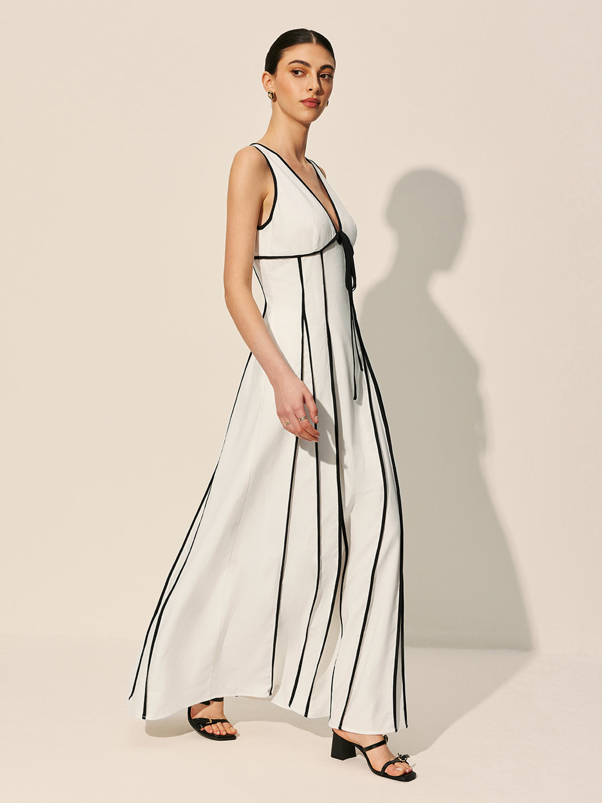 Kleid in Cremeweiß