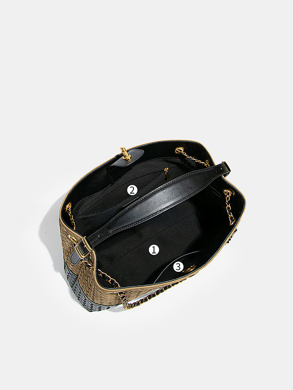 Hobo-Bag in Flechtoptik