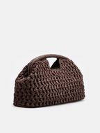 Clutch aus geflochtenem Stroh