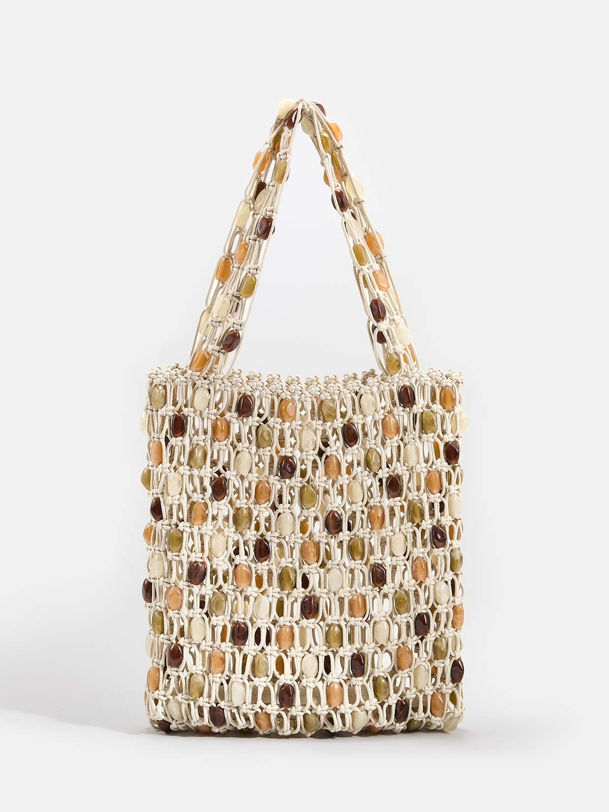Shopper in Flechtoptik