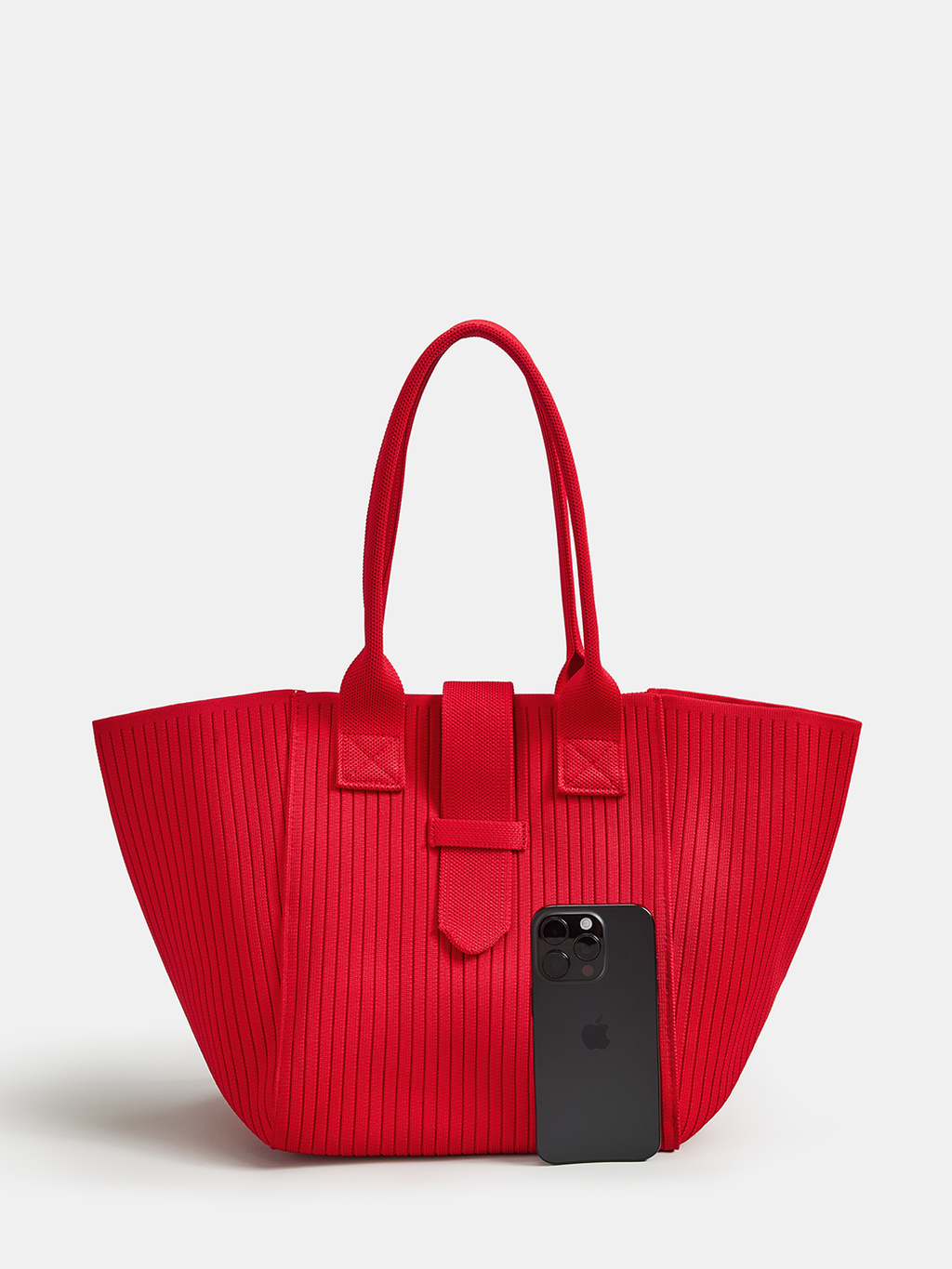 Shopper in Strickoptik