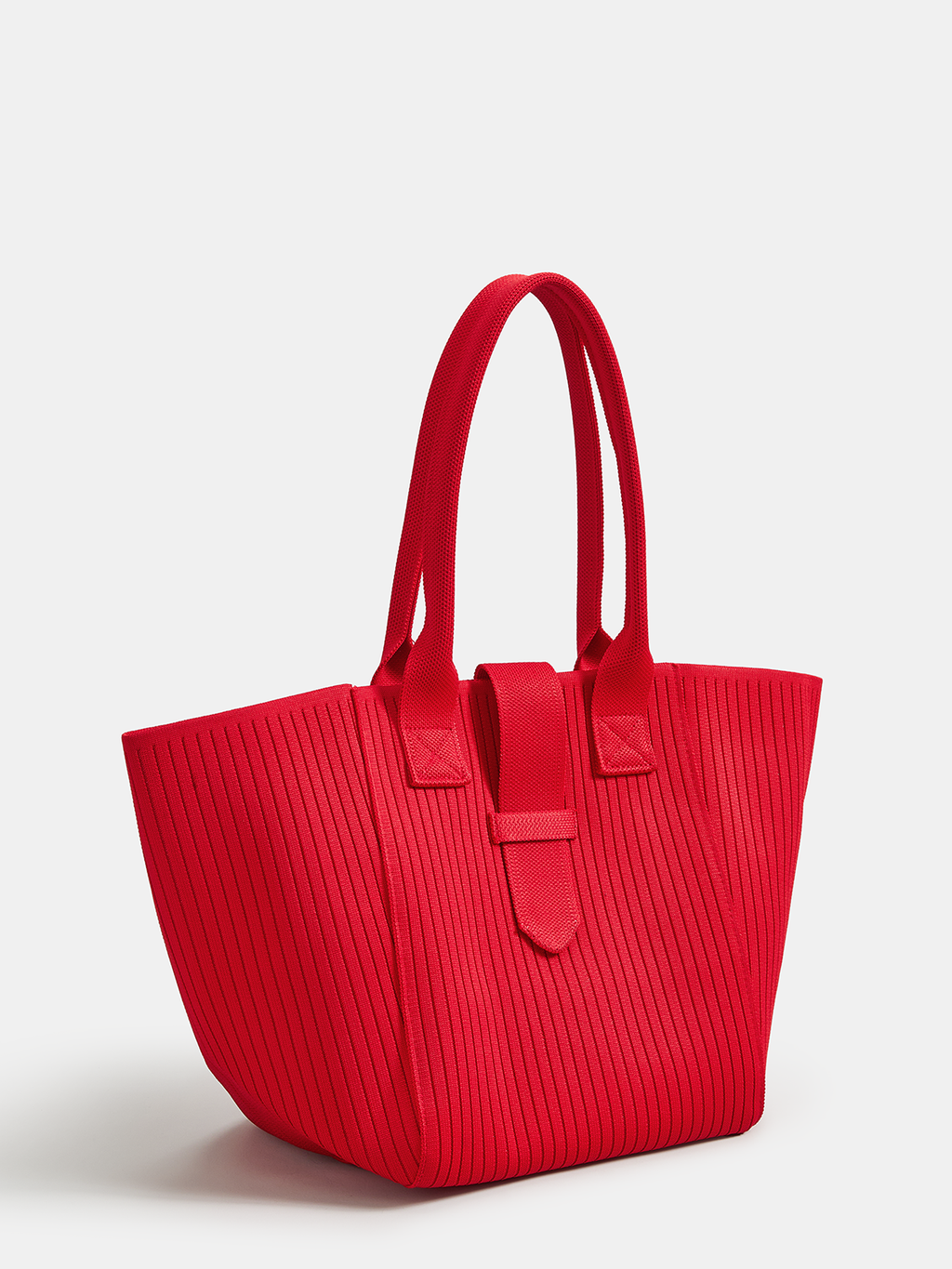 Shopper in Strickoptik