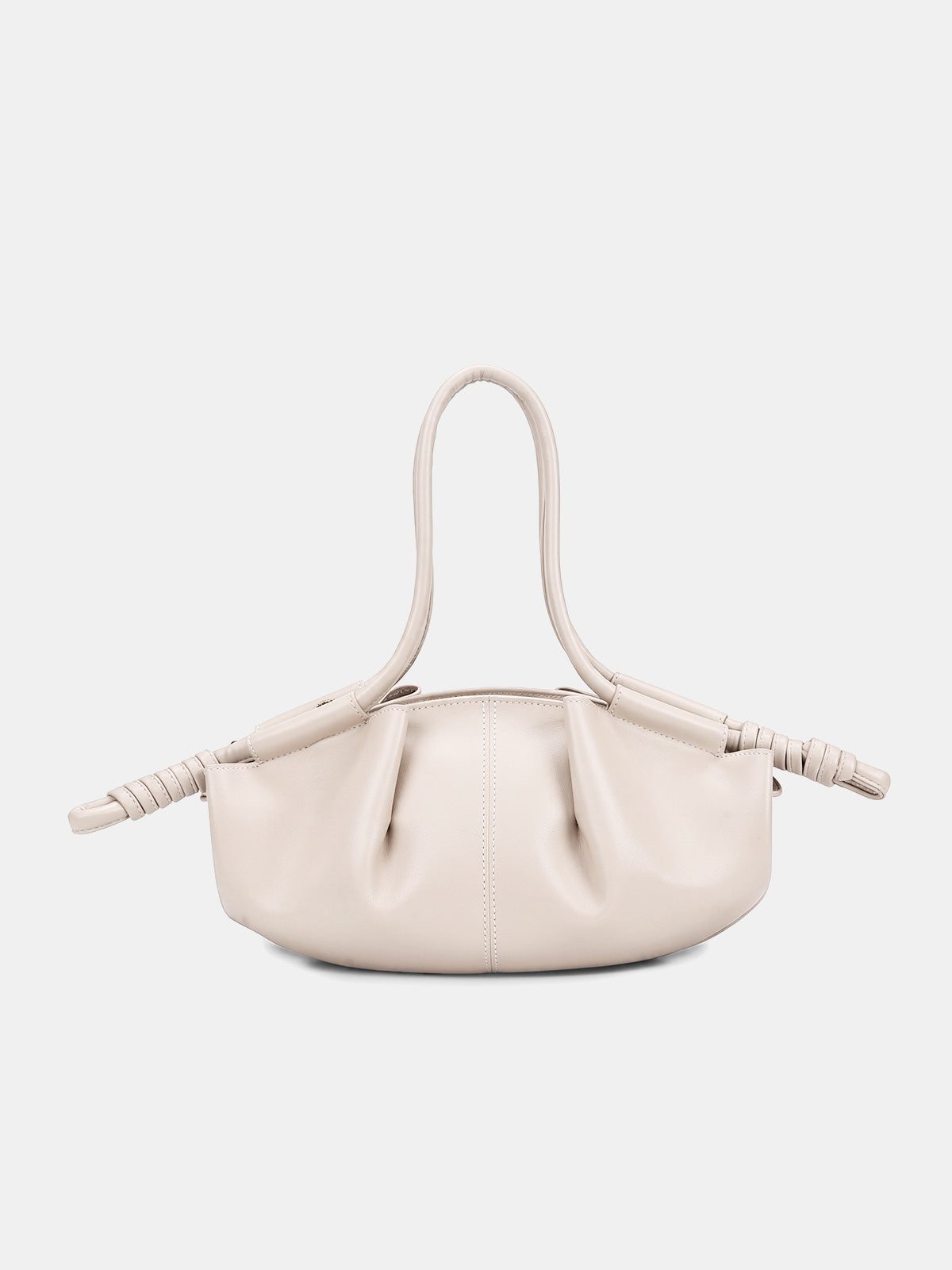 Tasche in Lederoptik – Beige