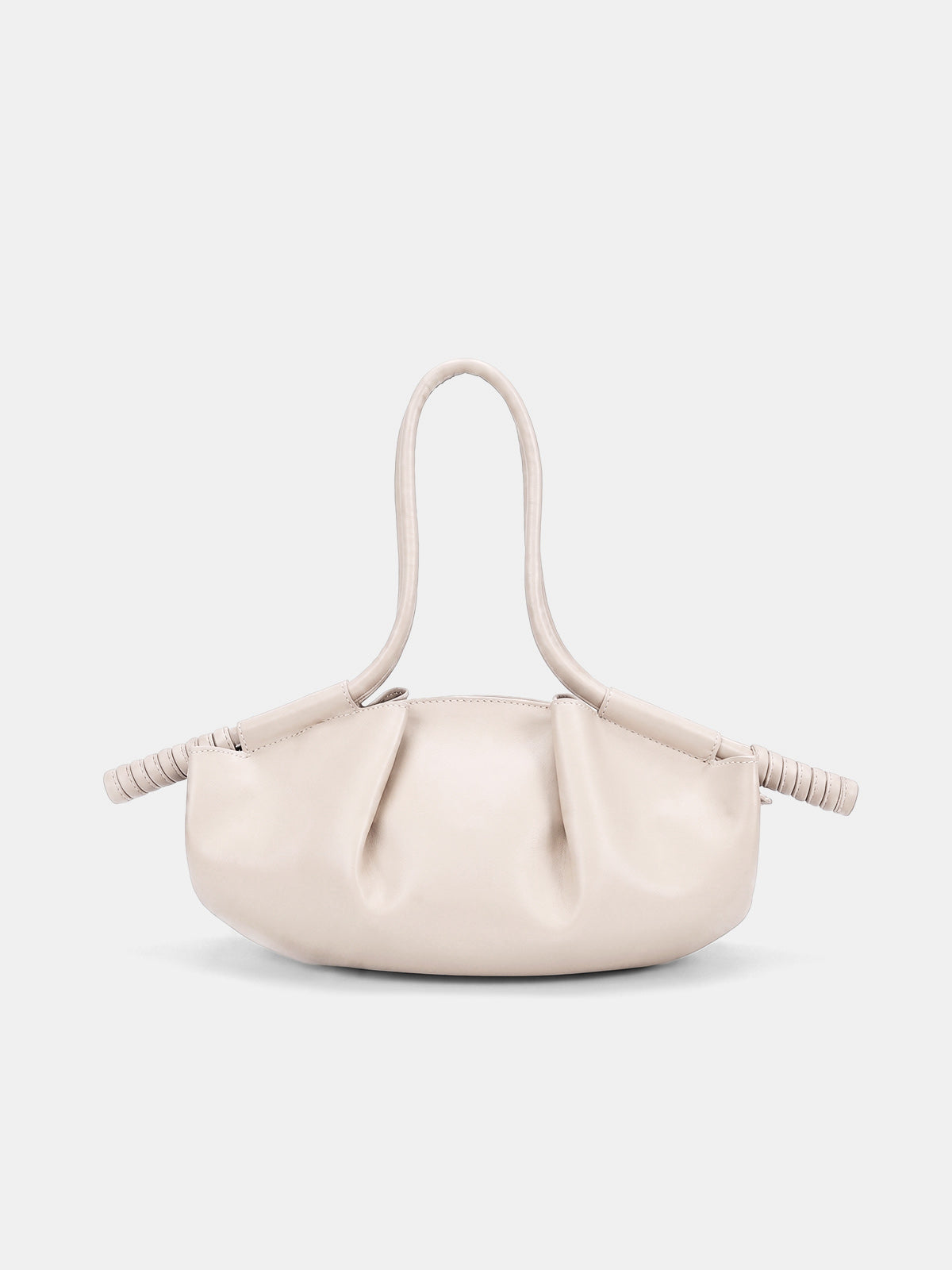 Tasche in Lederoptik – Beige
