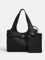 Schultertasche – Schwarz