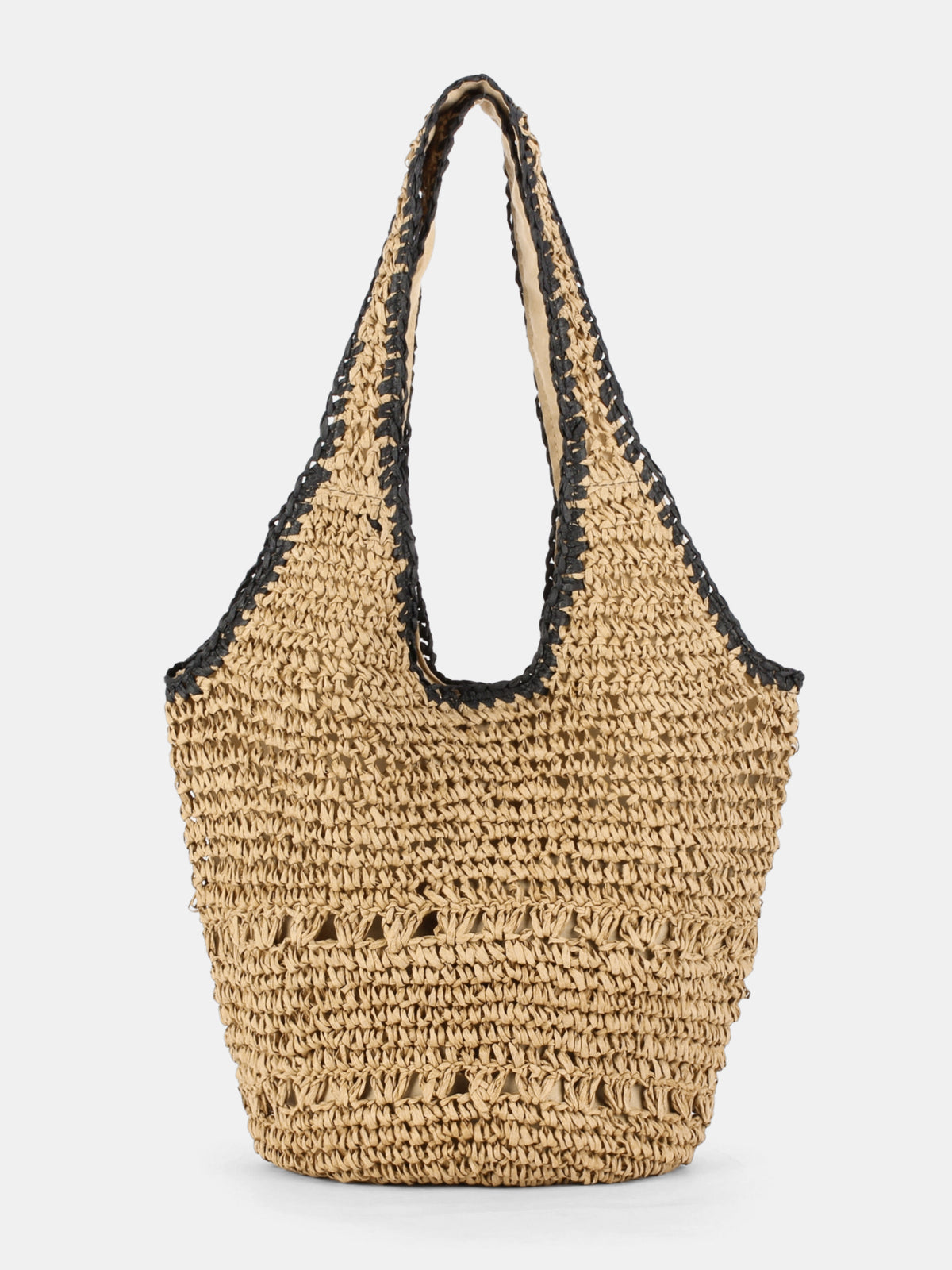 Shopper aus geflochtenem Stroh