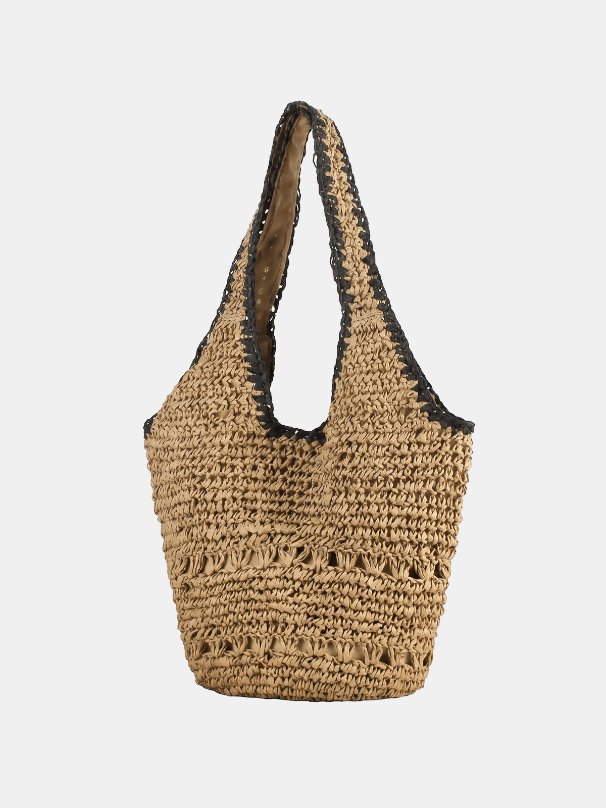 Shopper aus geflochtenem Stroh