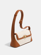 Baguette-Tasche im Retro-Stil