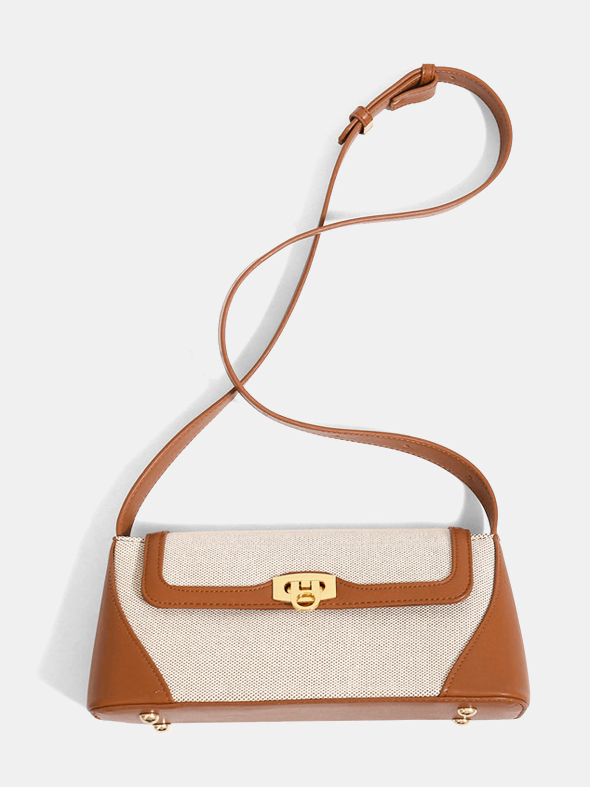 Baguette-Tasche im Retro-Stil
