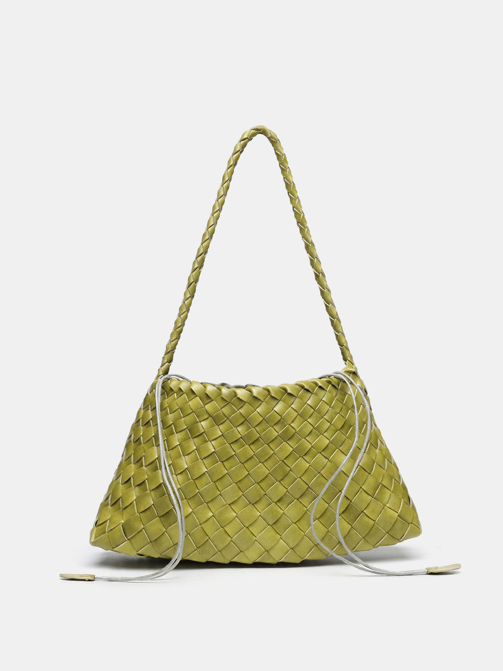 Handtasche in Flechtoptik