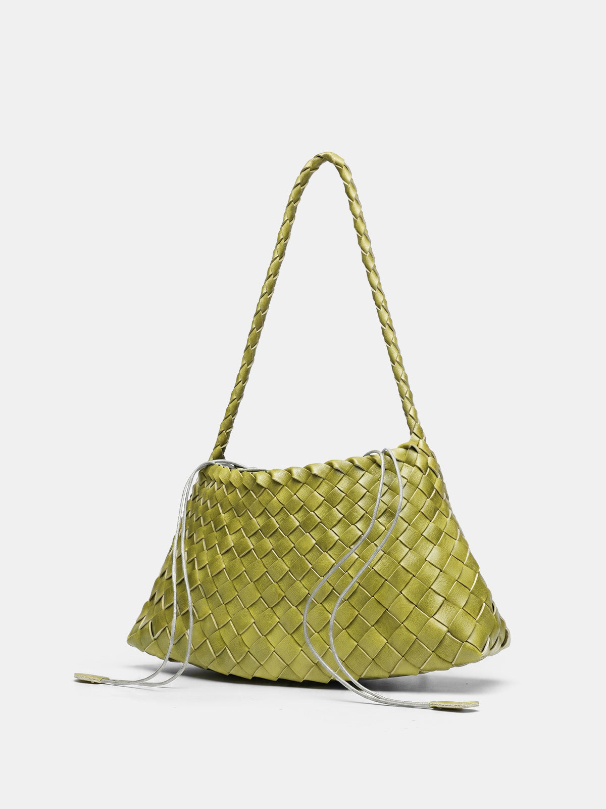 Handtasche in Flechtoptik