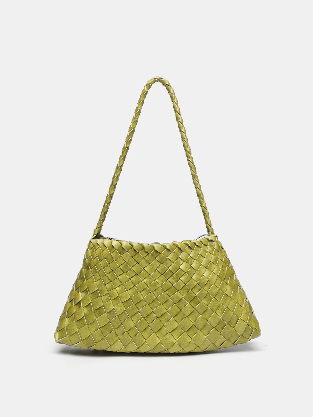 Handtasche in Flechtoptik