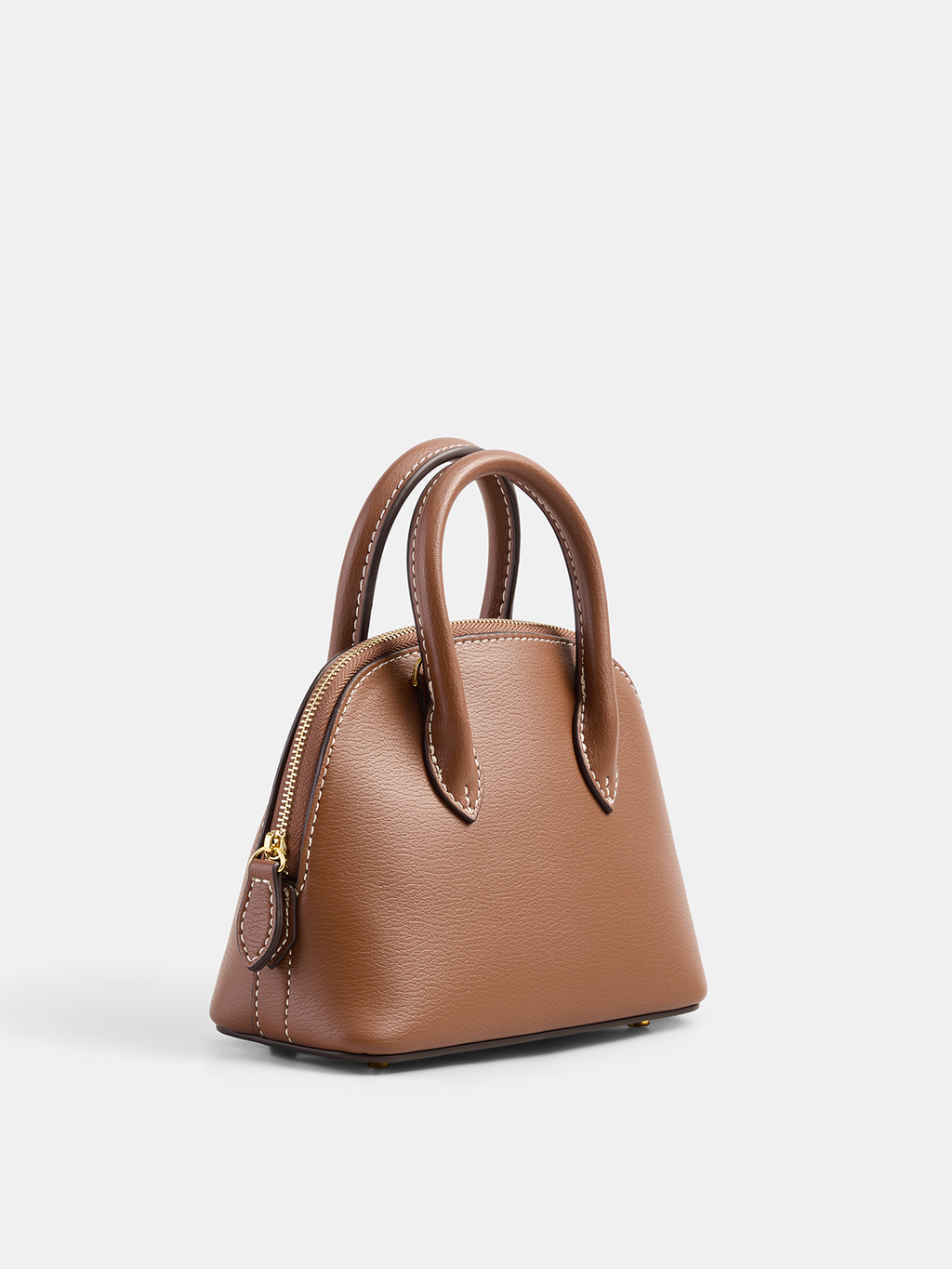 Mini-Handtasche in Lederoptik