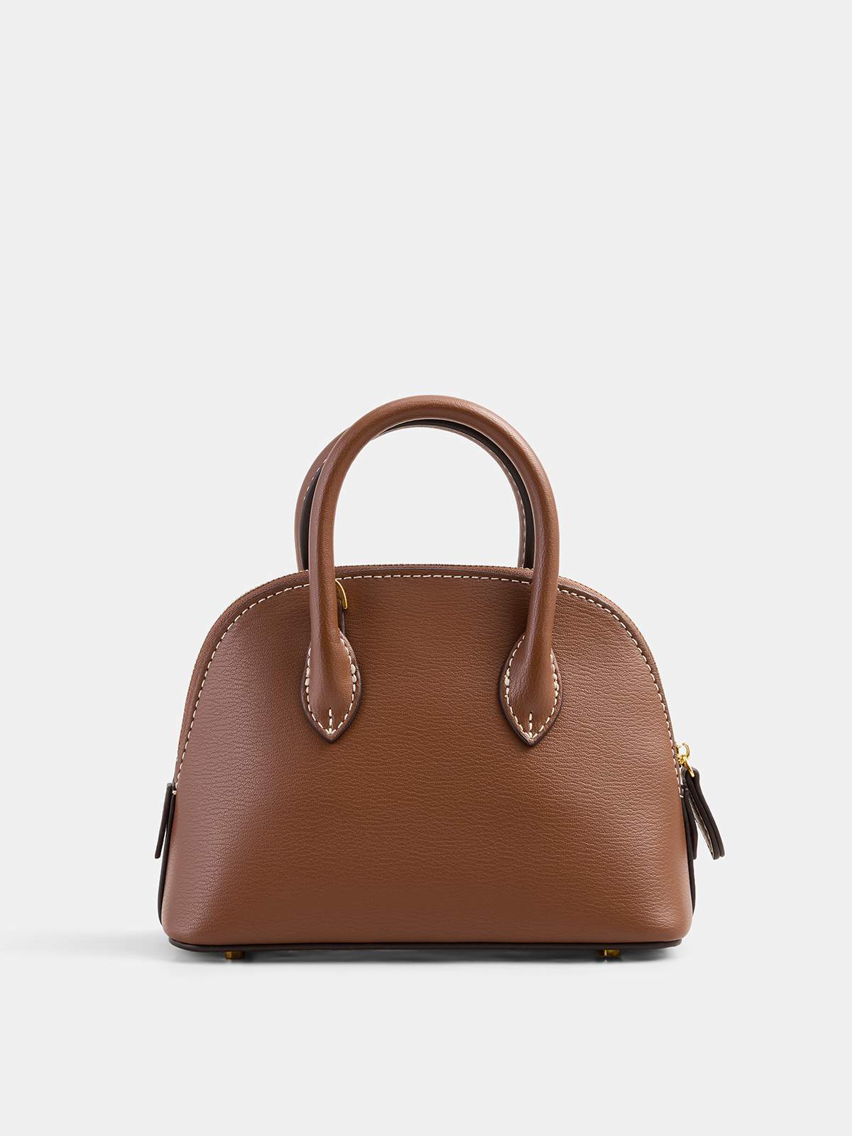 Mini-Handtasche in Lederoptik