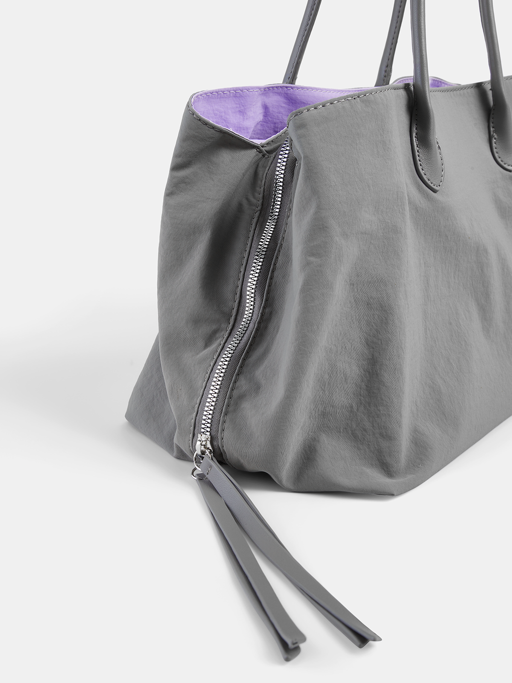 Shopper mit viel Stauraum – Grau