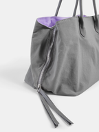 Shopper mit viel Stauraum – Grau