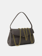 Handtasche mit Überschlag