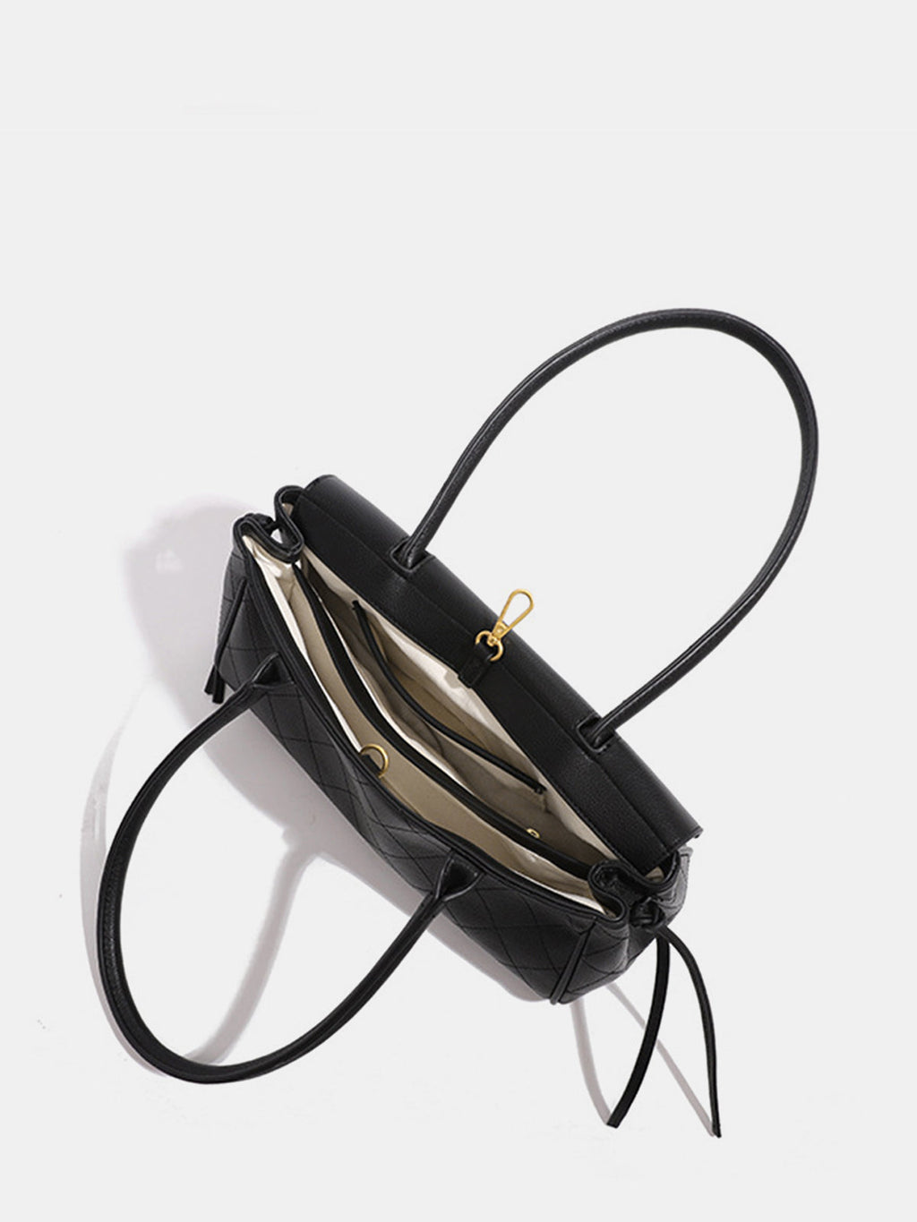 Handtasche in Steppoptik