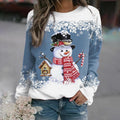 Weihnachts Schneemann Pullover