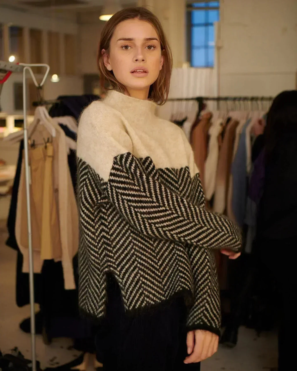 Rollkragenpullover