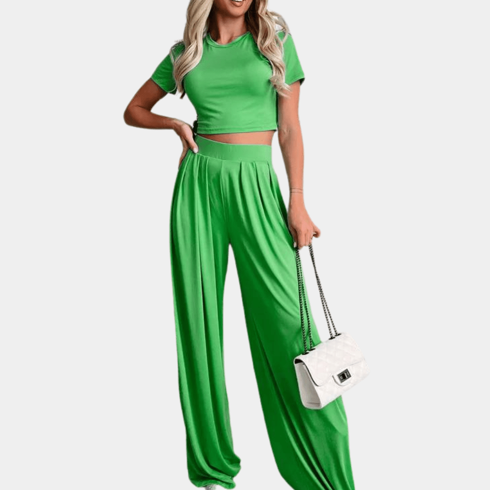 Serena – Luxuriöses Zweiteiliges Damenoutfit