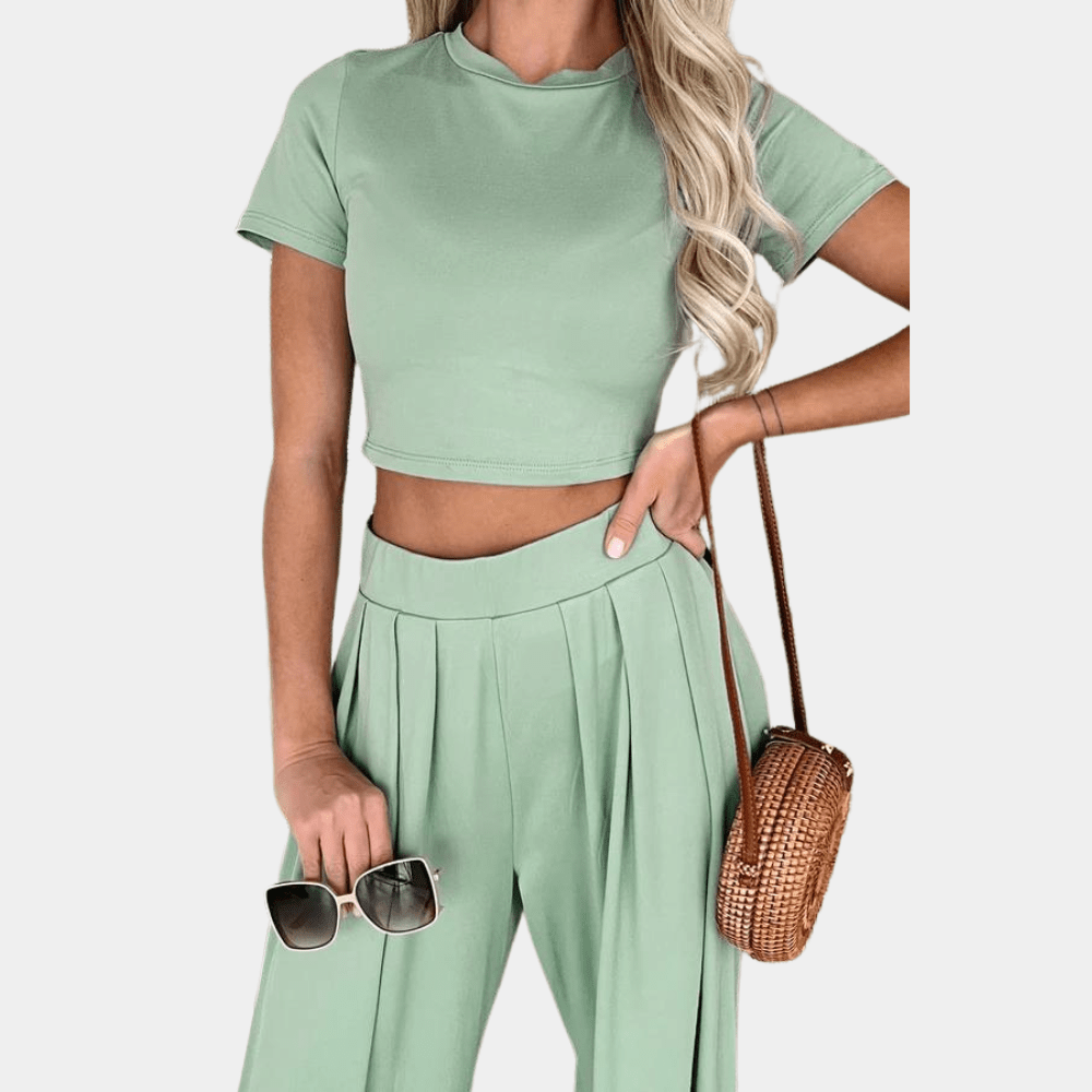 Serena – Luxuriöses Zweiteiliges Damenoutfit