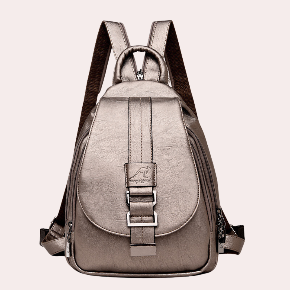 Ridge – Eleganter Leder Damenrucksack