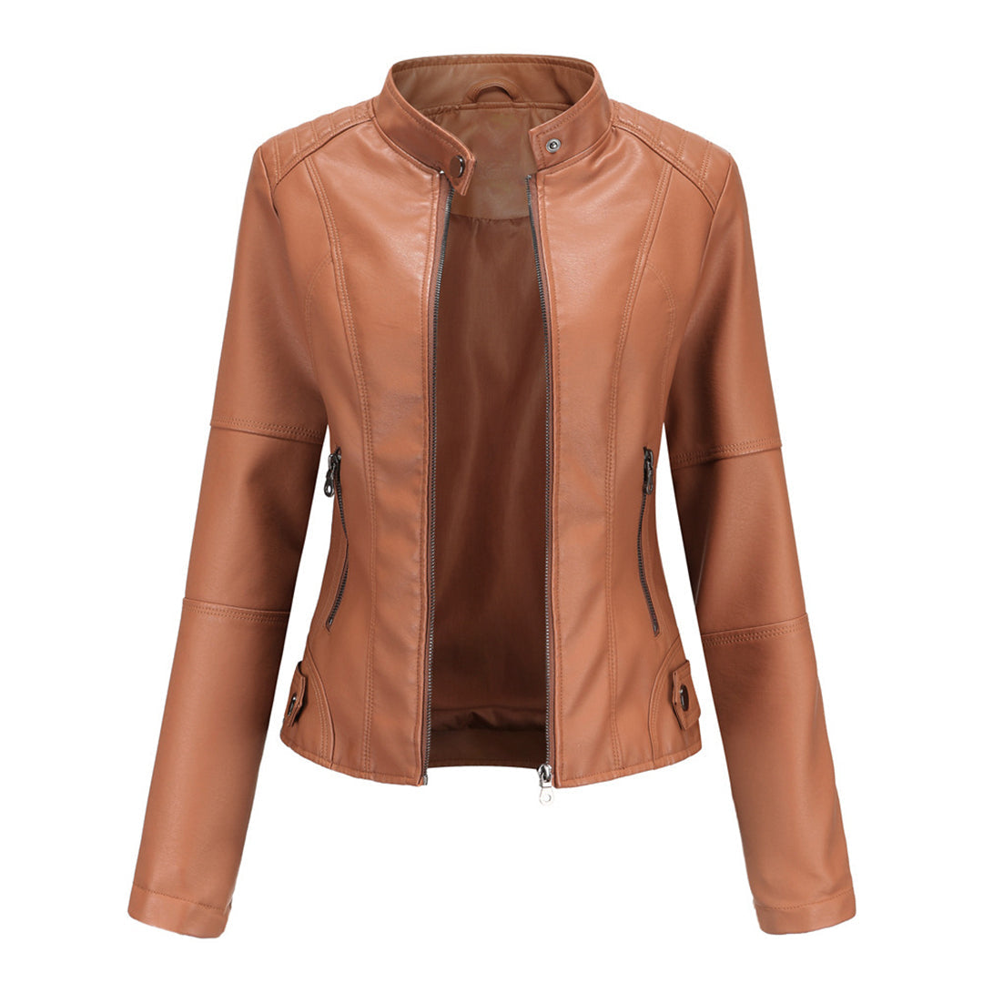Vera: Leder Damenjacke