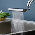 FlexiFlow Wasserhahnaufsatz: 4 Stufen & 360° drehbar