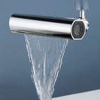 FlexiFlow Wasserhahnaufsatz: 4 Stufen & 360° drehbar